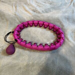 Weighted hula hoop